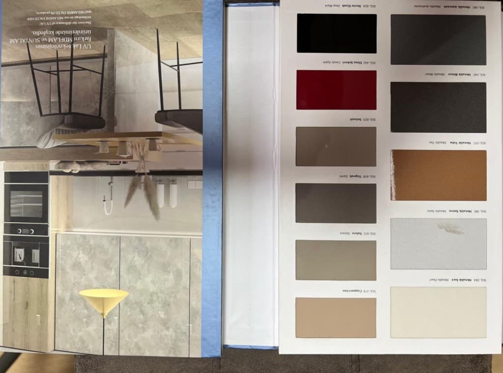 Catalogue Alvic UV Lac — mélaminé MDF pour cuisines contemporaines